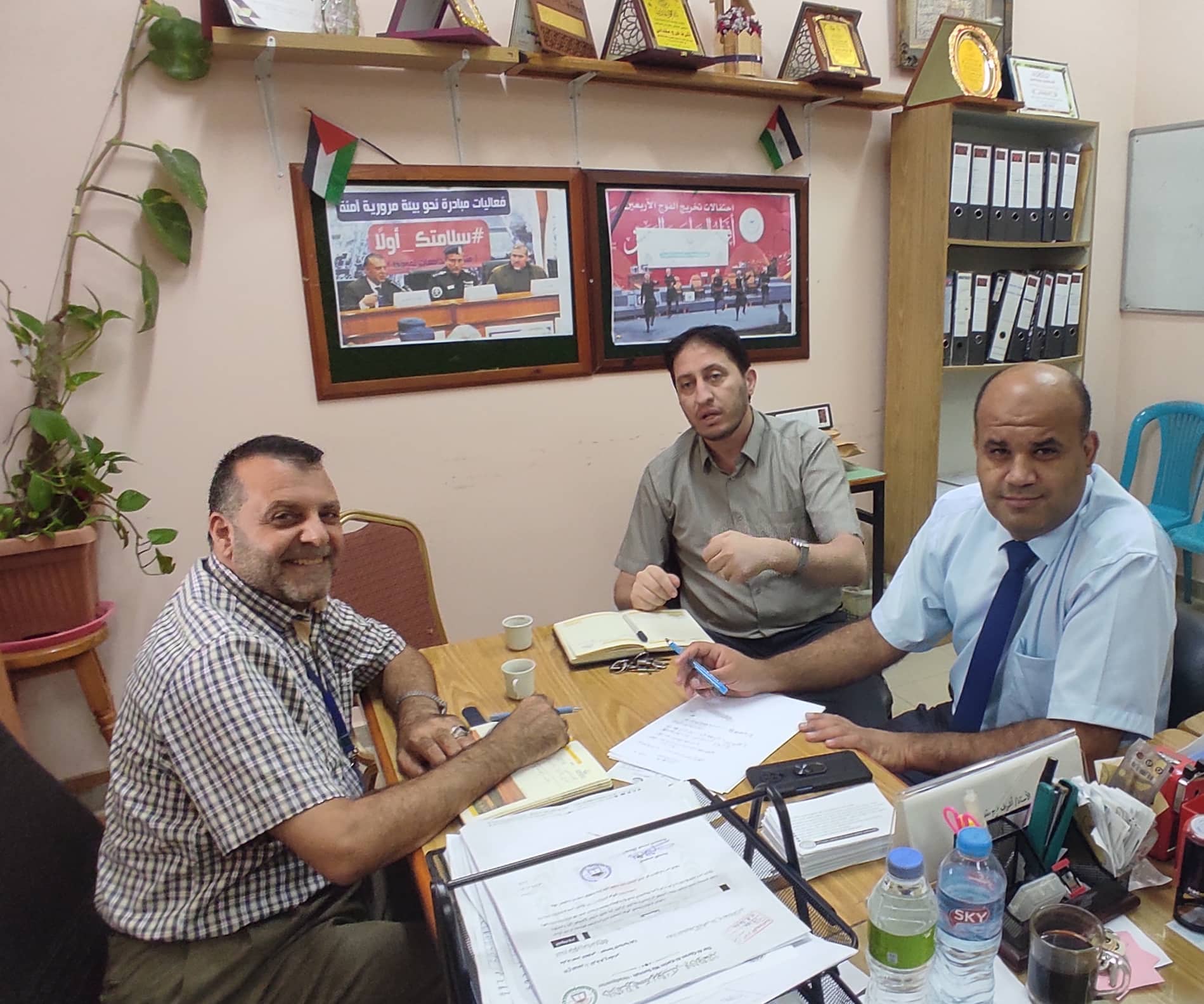 الجامعة الاسلامية تستقبل وفدا من الهيئة العامة للشباب والثقافة